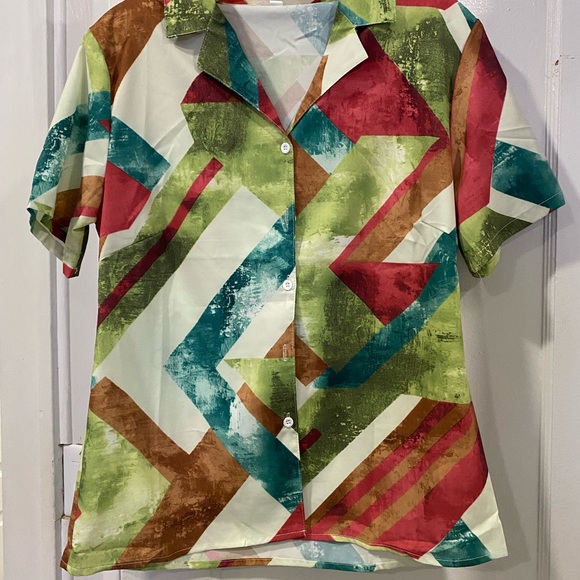 Color block blouse - Picture 3 of 3